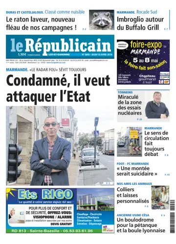 Le Républicain (Lot-et-Garonne) - 14 Apr 2016
