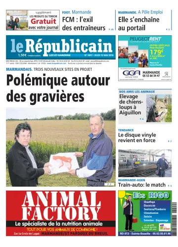 Le Républicain (Lot-et-Garonne) - 12 May 2016