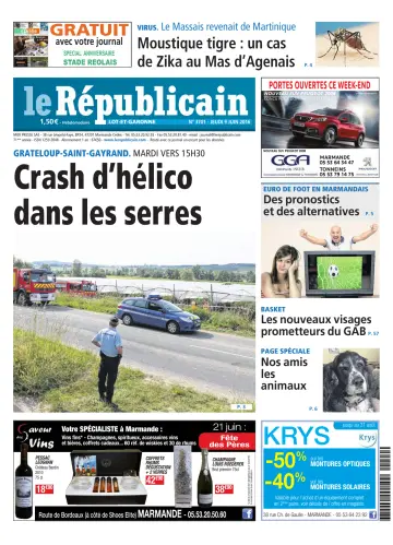 Le Républicain (Lot-et-Garonne) - 9 Jun 2016
