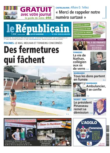 Le Républicain (Lot-et-Garonne) - 23 Jun 2016
