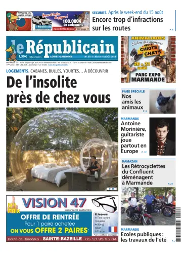 Le Républicain (Lot-et-Garonne) - 18 Aug 2016