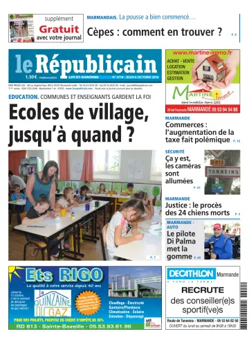 Le Républicain (Lot-et-Garonne) - 6 Oct 2016