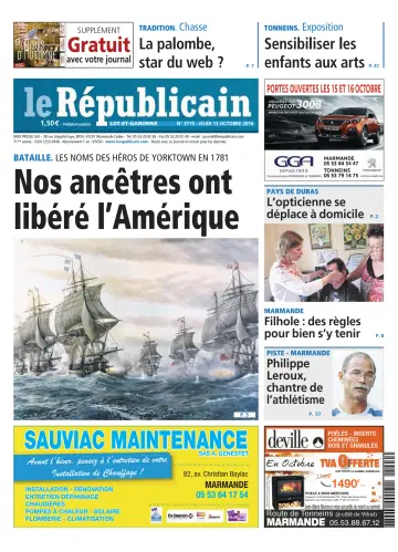 Le Républicain (Lot-et-Garonne) - 13 Oct 2016