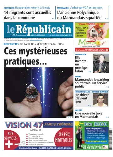 Le Républicain (Lot-et-Garonne) - 3 Nov 2016