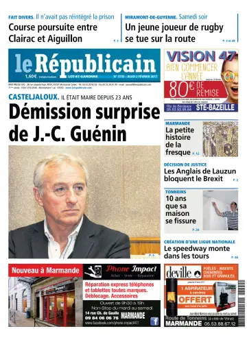 Le Républicain (Lot-et-Garonne) - 2 Feb 2017