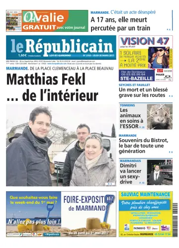 Le Républicain (Lot-et-Garonne) - 30 Mar 2017
