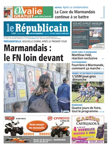 Le Républicain (Lot-et-Garonne) - 27 Apr 2017