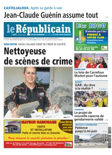Le Républicain (Lot-et-Garonne) - 18 May 2017