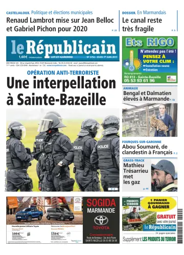 Le Républicain (Lot-et-Garonne) - 1 Jun 2017