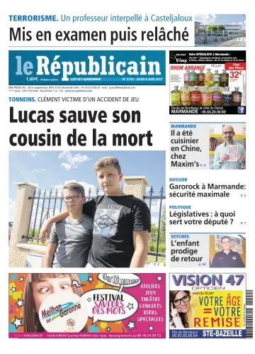 Le Républicain (Lot-et-Garonne) - 8 Jun 2017