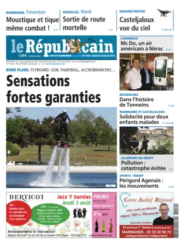 Le Républicain (Lot-et-Garonne) - 27 Jul 2017