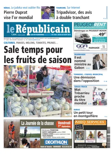 Le Républicain (Lot-et-Garonne) - 24 Aug 2017