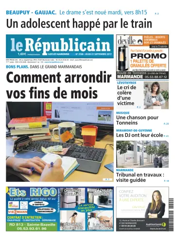 Le Républicain (Lot-et-Garonne) - 21 Sep 2017