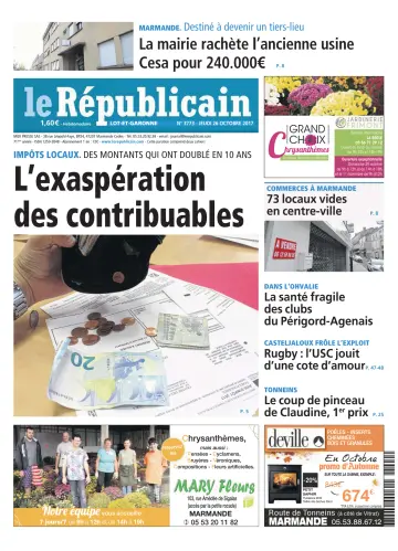 Le Républicain (Lot-et-Garonne) - 26 Oct 2017