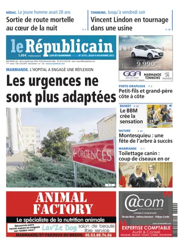 Le Républicain (Lot-et-Garonne) - 9 Nov 2017