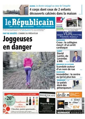 Le Républicain (Lot-et-Garonne) - 23 Nov 2017
