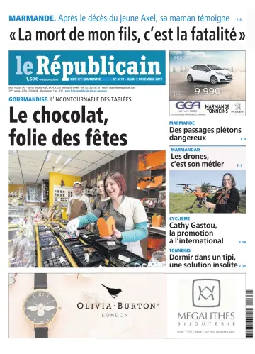 Le Républicain (Lot-et-Garonne) - 7 Dec 2017