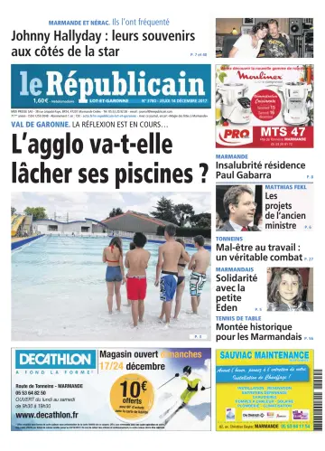 Le Républicain (Lot-et-Garonne) - 14 Dec 2017
