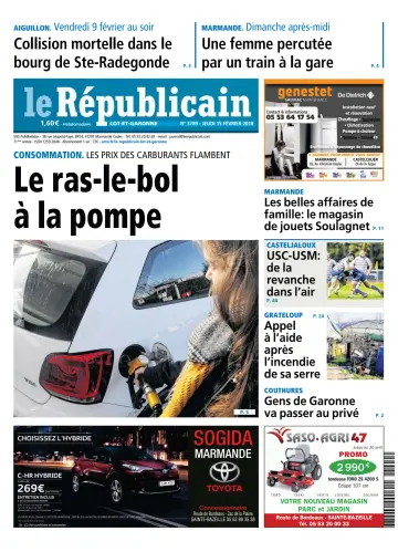 Le Républicain (Lot-et-Garonne) - 15 二月 2018