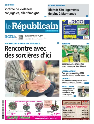 Le Républicain (Lot-et-Garonne) - 26 十月 2023