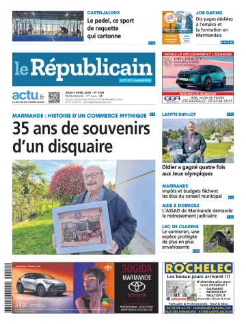 Le Républicain (Lot-et-Garonne) - 04 Nis 2024