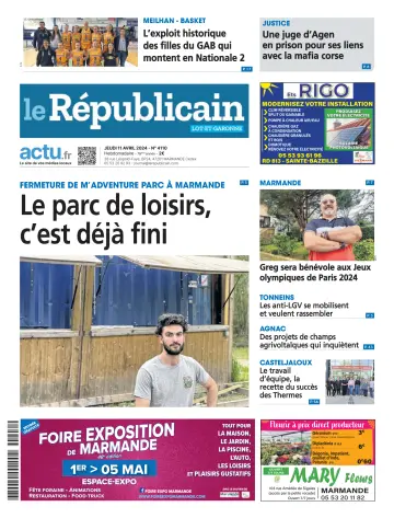 Le Républicain (Lot-et-Garonne) - 11 四月 2024