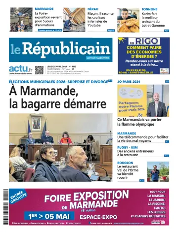 Le Républicain (Lot-et-Garonne) - 25 Nis 2024
