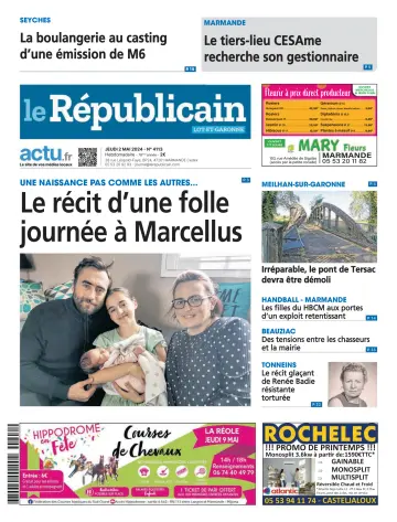 Le Républicain (Lot-et-Garonne) - 02 5月 2024