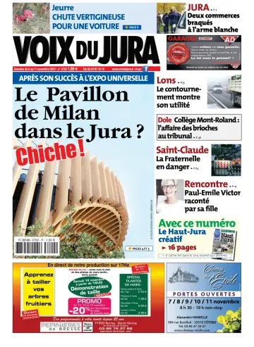 Voix du Jura - 05 十一月 2015