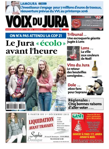 Voix du Jura - 03 十二月 2015