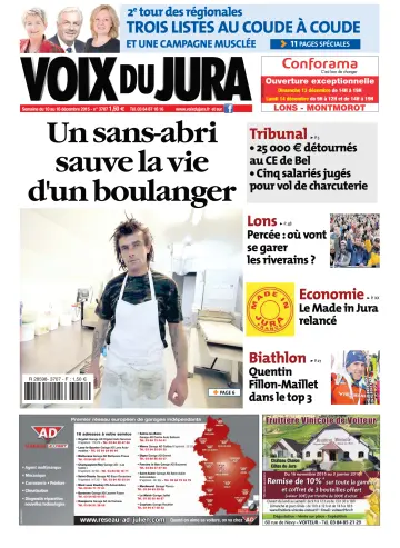 Voix du Jura - 10 十二月 2015