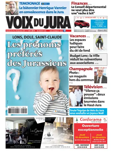 Voix du Jura - 24 十二月 2015