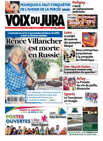 Voix du Jura - 21 一月 2016