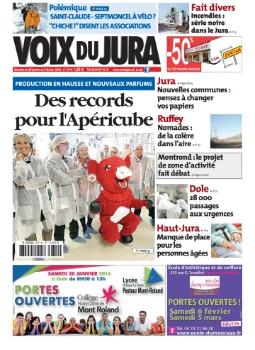 Voix du Jura - 28 一月 2016