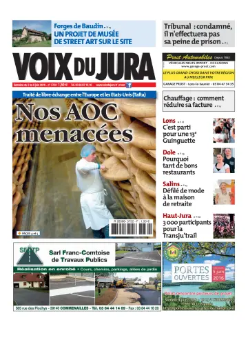 Voix du Jura - 02 六月 2016