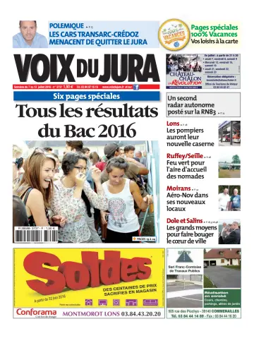 Voix du Jura - 7 Jul 2016