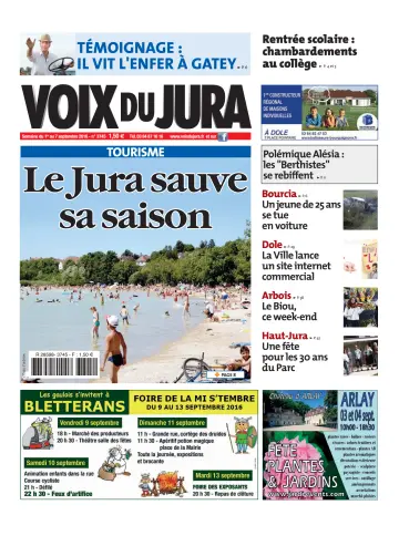 Voix du Jura - 1 Sep 2016