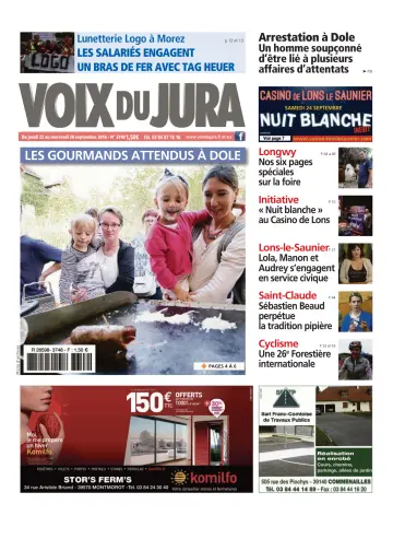 Voix du Jura - 22 九月 2016
