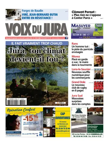 Voix du Jura - 29 九月 2016