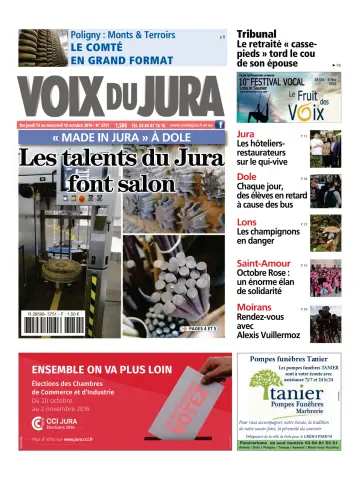 Voix du Jura - 13 Oct 2016