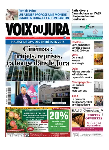 Voix du Jura - 10 十一月 2016