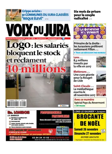 Voix du Jura - 24 十一月 2016