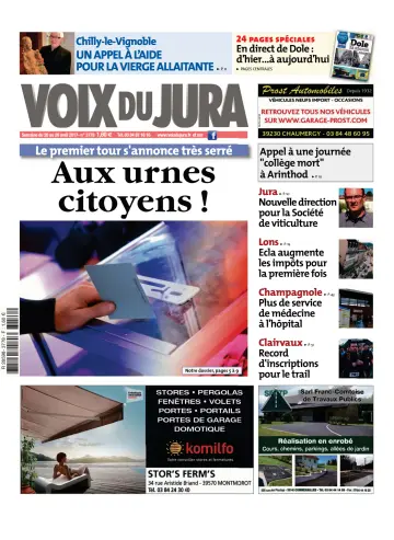 Voix du Jura - 20 Apr 2017