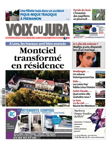 Voix du Jura - 31 Aug 2017