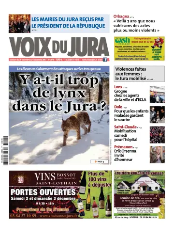 Voix du Jura - 30 十一月 2017