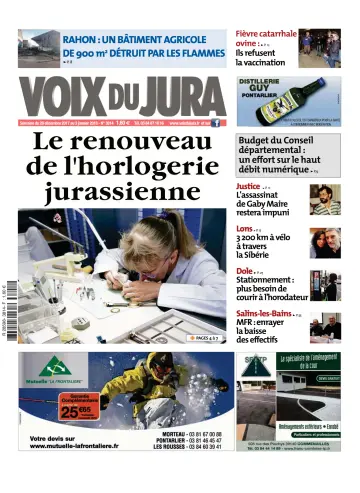 Voix du Jura - 28 12月 2017