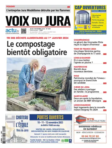 Voix du Jura - 02 11월 2023