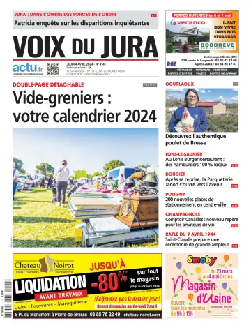 Voix du Jura - 04 avr. 2024