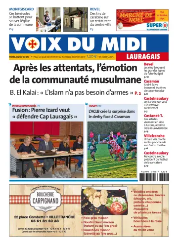 Voix du Midi (Lauragais) - 26 Nov 2015