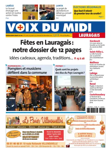 Voix du Midi (Lauragais) - 10 Dec 2015